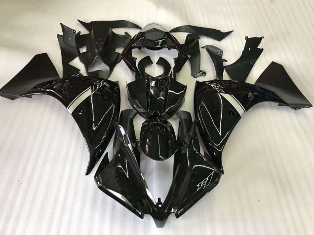 2012-2014 Yamaha YZF R1 Motorcycle Fairings - Glossy Black Australia