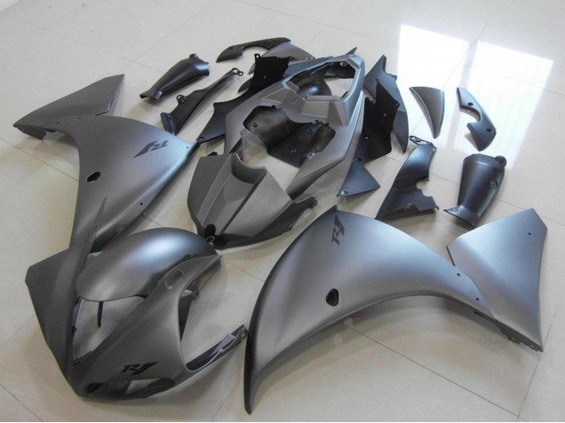 2012-2014 Yamaha YZF R1 Motorcycle Fairings - Matte Grey Australia