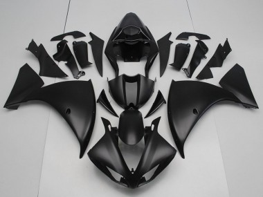 2012-2014 Yamaha YZF R1 Motorcycle Fairings - Matte Black Australia