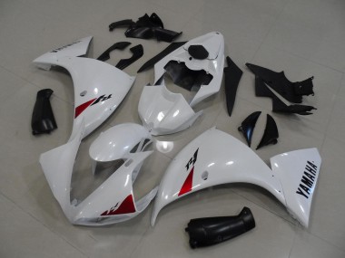 2012-2014 Yamaha YZF R1 Motorcycle Fairings - White Australia