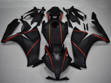 2012-2016 Honda CBR1000RR Motorcycle Fairings - Matte Black Red Australia