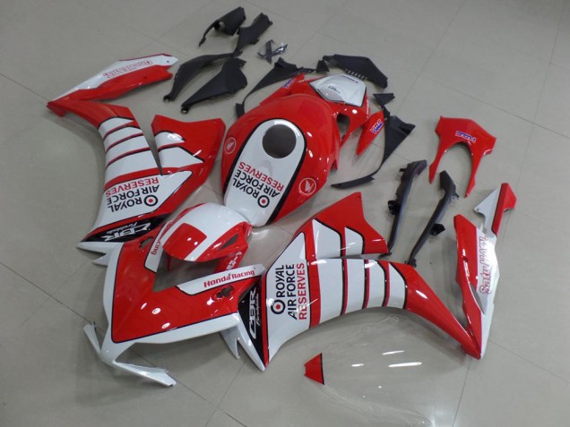 2012-2016 Honda CBR1000RR Motorcycle Fairings - White Red Wings Australia