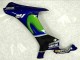 2015-2019 Yamaha YZF R1 Motorcycle Fairings - Blue Silver Black Green MoviStar Australia