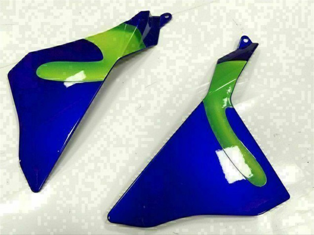2015-2019 Yamaha YZF R1 Motorcycle Fairings - Blue Silver Black Green MoviStar Australia