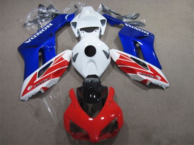 2004-2005 Honda CBR1000RR Bike Fairings - White Red Blue Australia