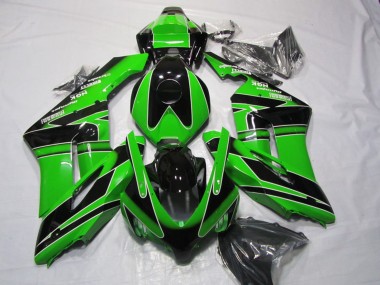 2004-2005 Honda CBR1000RR Motorcycle Fairing - Green Glossy Black Australia