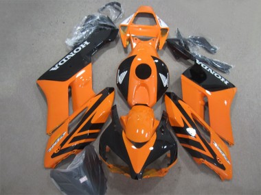 2004-2005 Honda CBR1000RR Motorcycle Fairing - Orange Glossy Black Australia