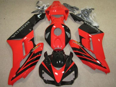 2004-2005 Honda CBR1000RR Motorcycle Fairings - Red Glossy Black Fireblade Australia