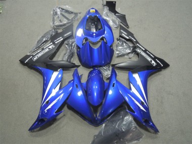 2004-2005 Honda CBR1000RR Motorcycle Fairings - Blue White Matte Black Australia