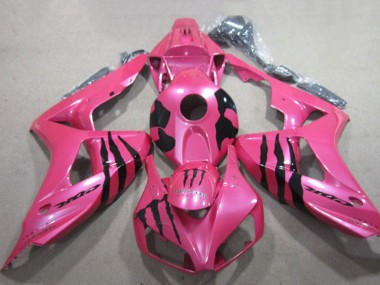 2006-2007 Honda CBR1000RR Motorcycle Fairings - Pink Black Monster Australia