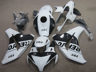 2008-2011 Honda CBR1000RR Motorcycle Fairing Kits - White Glossy Black Repsol Australia