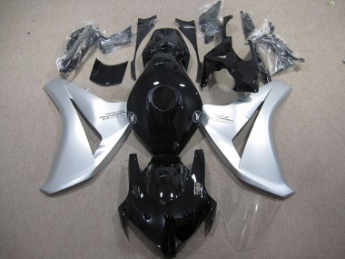 2008-2011 Honda CBR1000RR Motorcycle Fairings - Silver Glossy Black Fireblade Australia