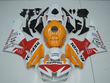 2012-2016 Honda CBR1000RR Motorcycle Fairings - White Orange Red Repsol Australia