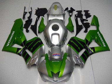 2012-2016 Honda CBR1000RR Motorcycle Fairings - Silver Green Glossy Black HRC Australia