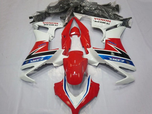 2013-2015 Honda CBR500R Motorcycle Fairings - White Red Blue Glossy Black HRC Australia