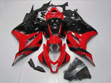 2009-2012 Honda CBR600RR Motorcycle Fairings Kits - Red Glossy Black Australia