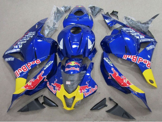 2009-2012 Honda CBR600RR Motorcycle Fairings - Blue Yellow Red Bull Australia