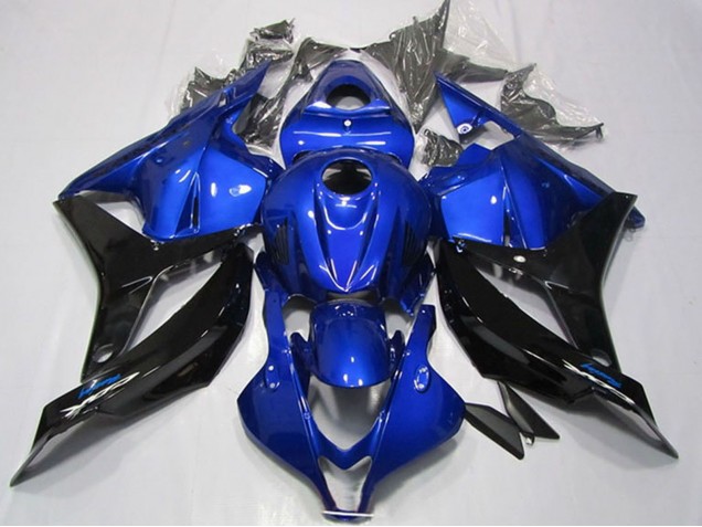 2009-2012 Honda CBR600RR Motorcycle Fairings - Blue Glossy Black Australia