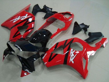 2002-2003 Honda CBR900RR 954 Motorcycle Fairings - Red Glossy Black Stripe Australia