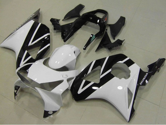 2002-2003 Honda CBR900RR 954 Motorcycle Fairing - White Glossy Black Australia
