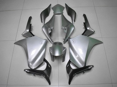 2010-2014 Honda VFR 1200 Motorcycle Fairings - Silver Black Australia