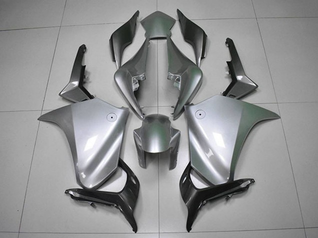 2010-2014 Honda VFR 1200 Motorcycle Fairings - Silver Black Australia