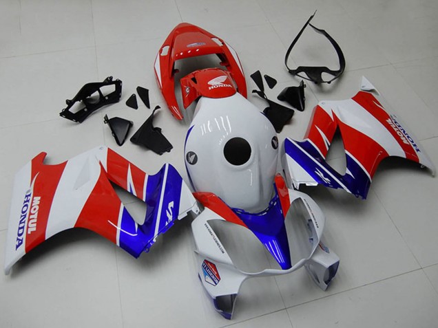 2002-2013 Honda VFR 800 Motorcycle Fairings - White Red Blue Australia