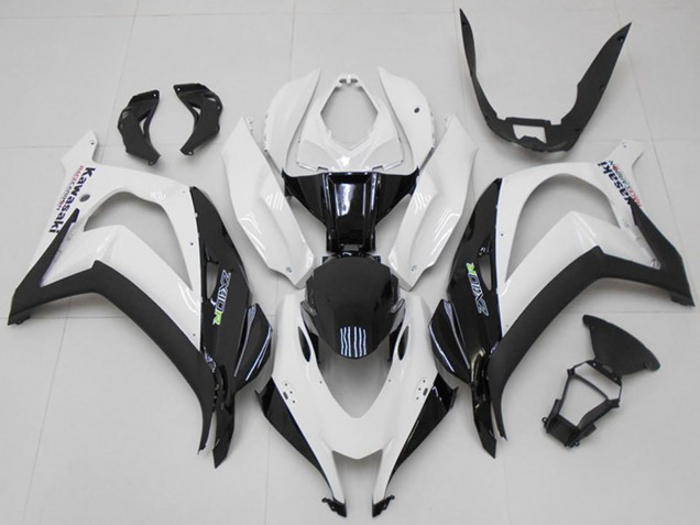 2016-2020 Kawasaki ZX10R Motorcycle Fairings - White Black Green Australia