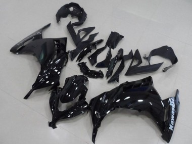 2013-2018 Kawasaki ZX300R Motorcycle Fairing - Glossy Black Australia