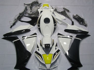2012-2016 Honda CBR1000RR Motorcycle Fairing - White Yellow Glossy Black Australia