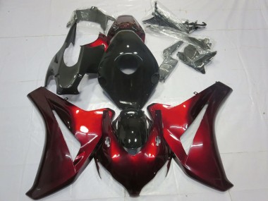 2008-2011 Honda CBR1000RR Motorcycle Fairings - Candy Red Black Australia
