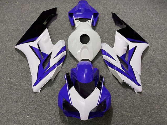 2004-2005 Honda CBR1000RR Motorcycle Fairings - White Blue Glossy Black Australia
