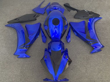 2012-2016 Honda CBR1000RR Motorcycle Fairing Kits - Blue Glossy Black Australia