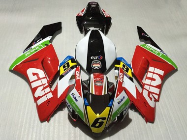 2004-2005 Honda CBR1000RR Motorcycle Fairings - White Red Green Yellow Glossy Black Givi 6 Australia