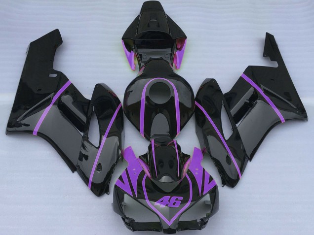 2004-2005 Honda CBR1000RR Motorcycle Fairings - Glossy Black Purple Australia