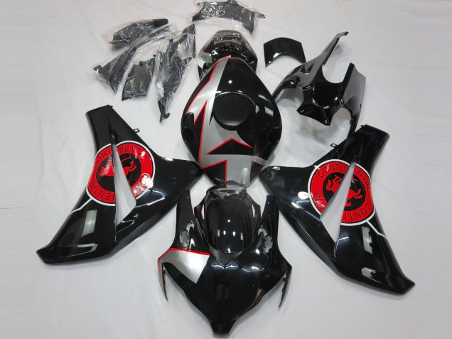 2008-2011 Honda CBR1000RR Motorcycle Fairings - Silver Red Glossy Black Australia