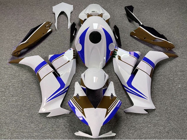 2012-2016 Honda CBR1000RR Motorcycle Fairings - White Blue Brown Australia