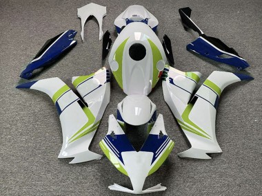 2012-2016 Honda CBR1000RR Motorcycle Fairings - White Green Blue Australia
