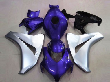 2008-2011 Honda CBR1000RR Motorcycle Fairings - Silver Blue Australia