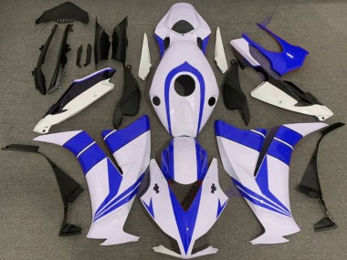 2012-2016 Honda CBR1000RR Motorcycle Fairings - White Blue Australia
