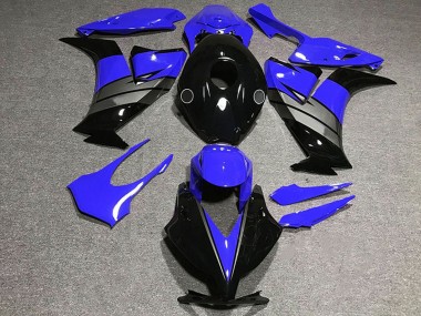 2012-2016 Honda CBR1000RR Motorcycle Fairings - Blue Grey Glossy Black Australia