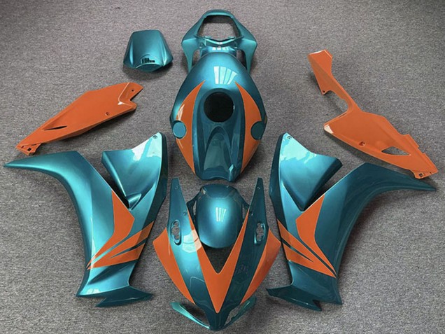2012-2016 Honda CBR1000RR Motorcycle Fairings - Cyan Blue Orange Australia