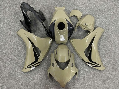 2008-2011 Honda CBR1000RR Motorcycle Fairings - Desert Tan Glossy Black OEM Style Australia