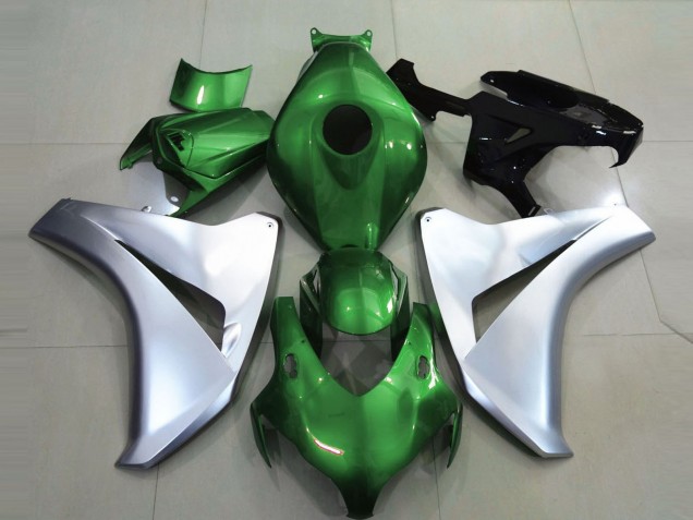 2008-2011 Honda CBR1000RR Motorcycle Fairings - Silver Green Australia