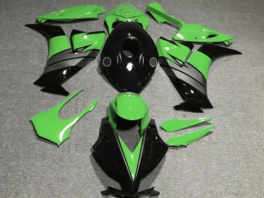 2012-2016 Honda CBR1000RR Motorcycle Fairings - Green Grey Glossy Black Australia