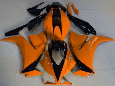2012-2016 Honda CBR1000RR Motorcycle Fairings - Orange Glossy Black Australia