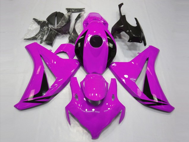 2008-2011 Honda CBR1000RR Motorcycle Fairings - Pink Glossy Black OEM Style Australia