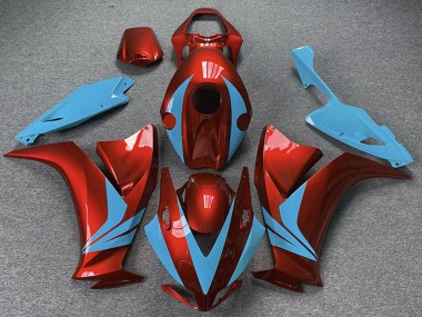 2012-2016 Honda CBR1000RR Motorcycle Fairings - Red Light Blue Australia