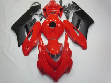 2004-2005 Honda CBR1000RR Motorcycle Fairings - Red Matte Black Australia