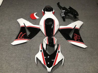 2008-2011 Honda CBR1000RR Motorcycle Fairings - White Red Glossy Black Australia